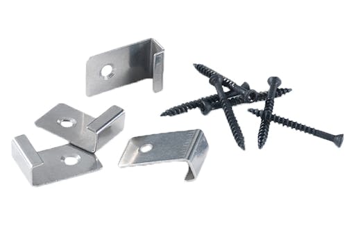 Tilbehör till komposittrall: Monteringsbeslag Tilbehör till komposittrall: Monteringsbeslag